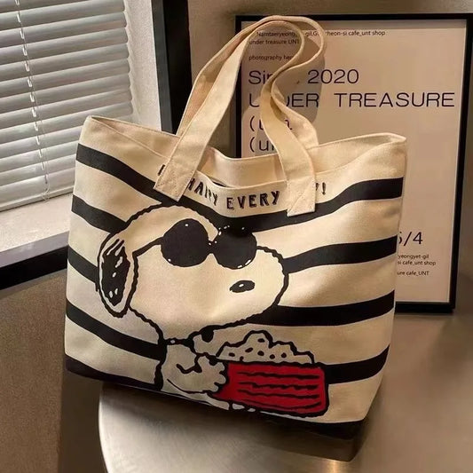 Snoopy Eco Canvas Tote Bag