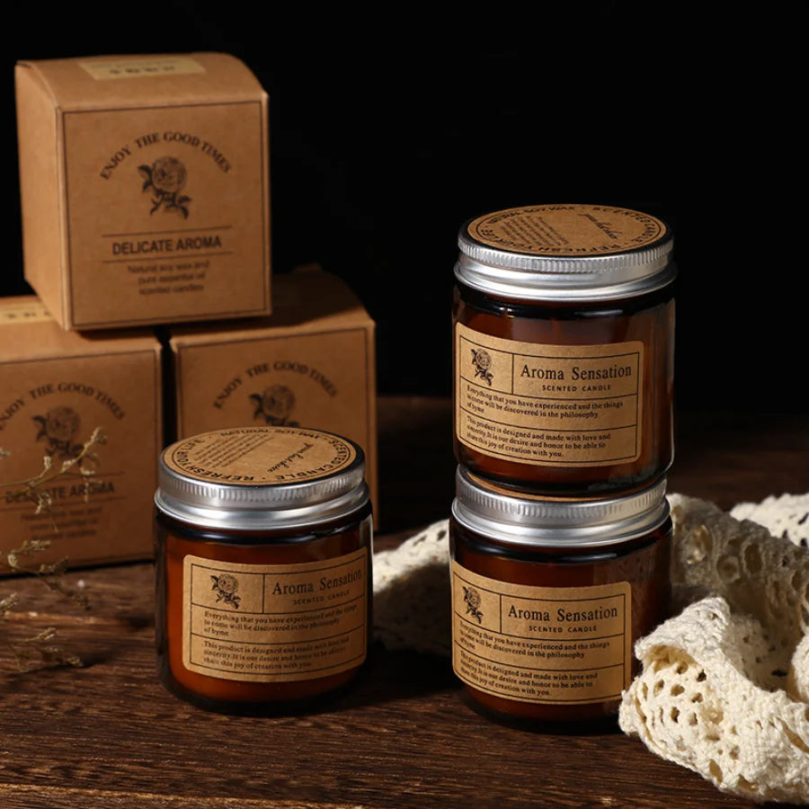 Amber Glow Candle