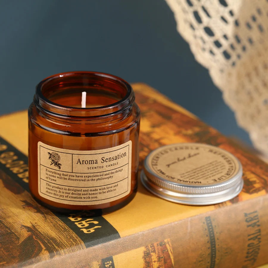 Amber Glow Candle