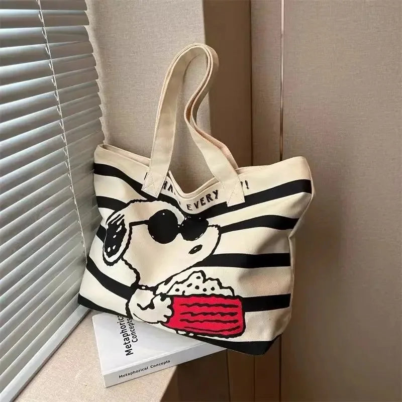 Snoopy Eco Canvas Tote Bag