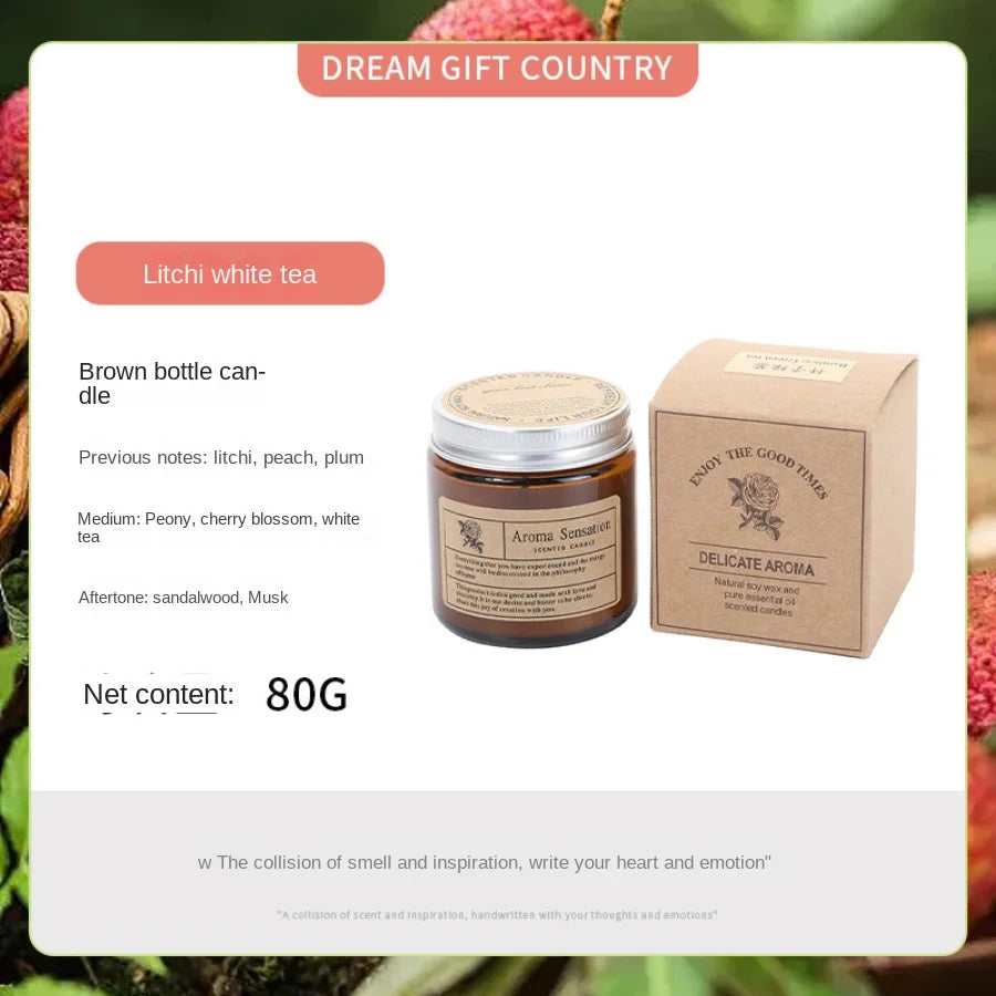 Amber Glow Candle
