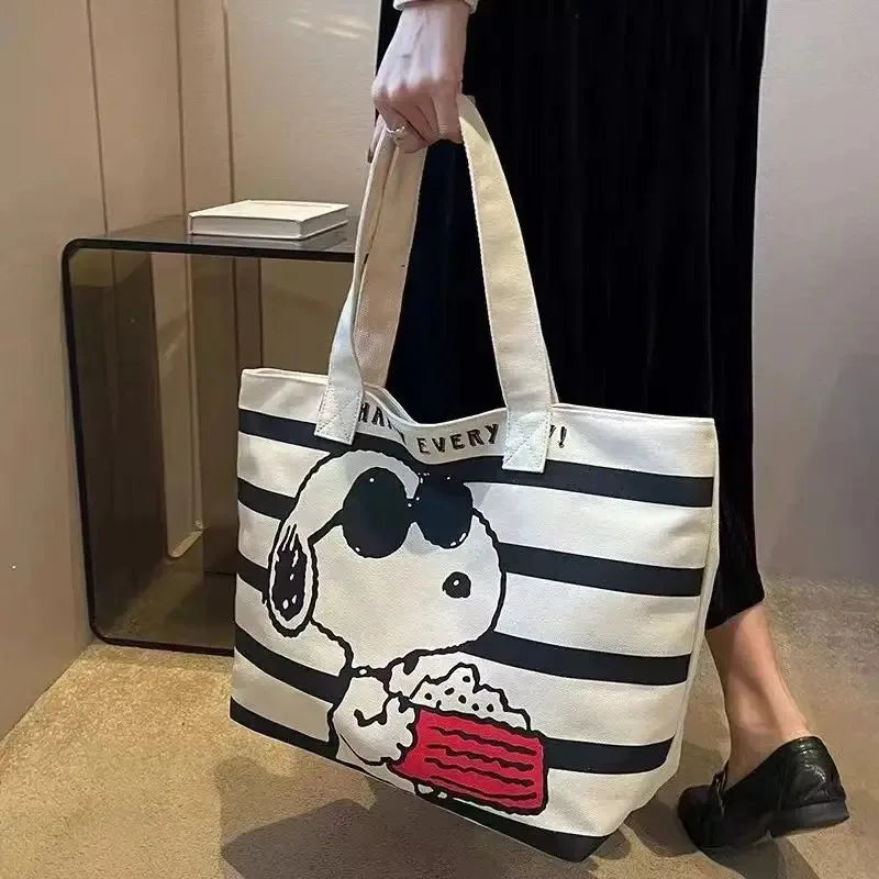 Snoopy Eco Canvas Tote Bag
