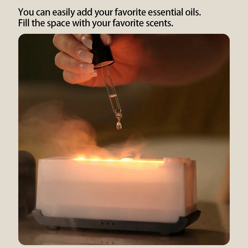 Eco-Flame Aroma Diffuser – Serenity in Every Breath
