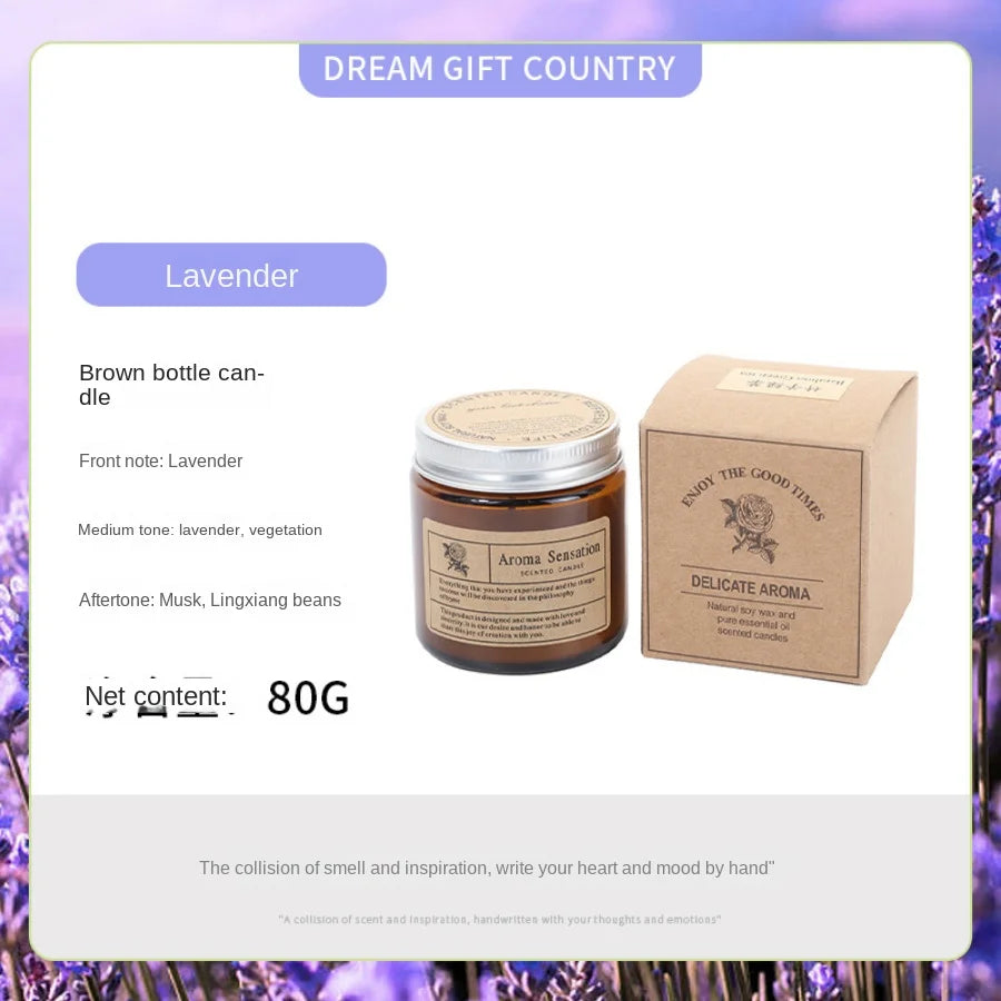 Amber Glow Candle
