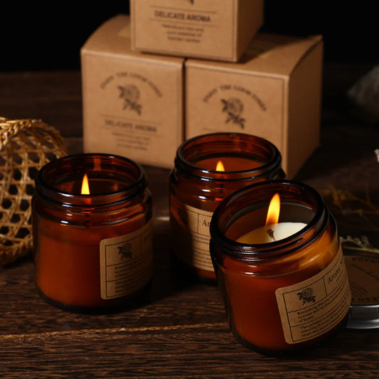 Amber Glow Candle