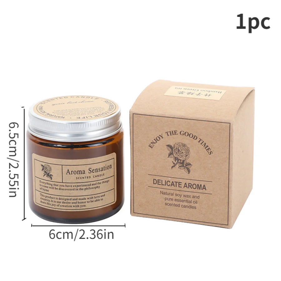 Amber Glow Candle