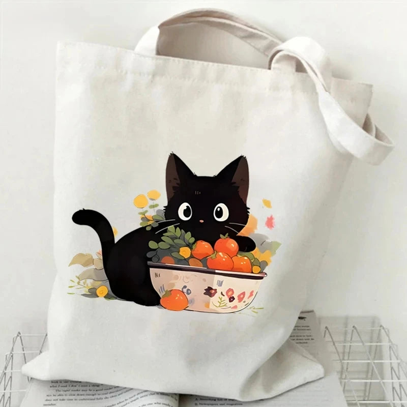 Cats & Books Tote