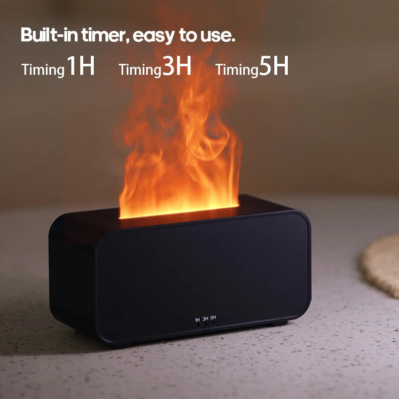 Eco-Flame Aroma Diffuser – Serenity in Every Breath