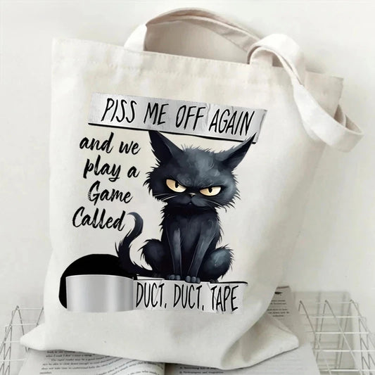 Cats & Books Tote