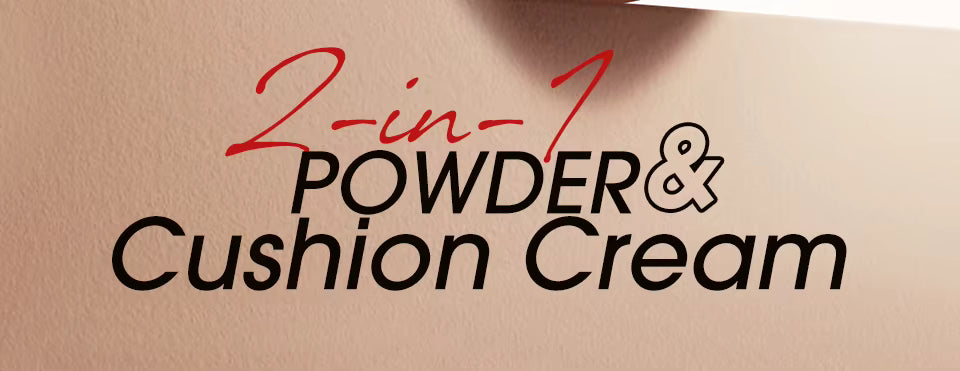 Air Cushion & Soft Matte Powder – 2 in 1 Long-Lasting Foundation